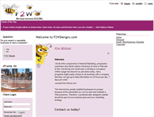 Tablet Screenshot of f2wdesigns.com